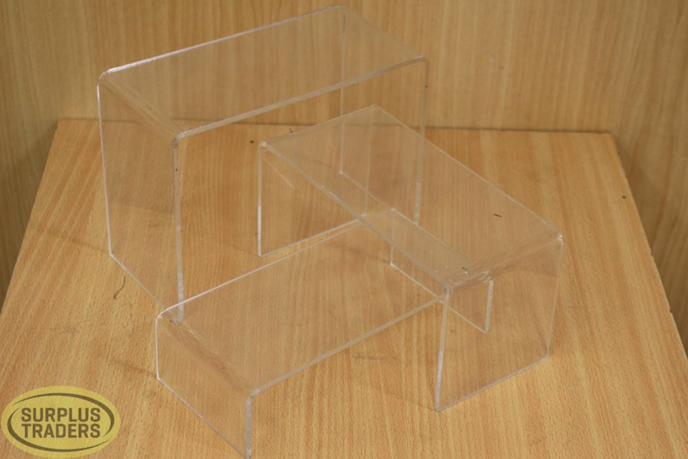 Acrylic Risers Set of Three