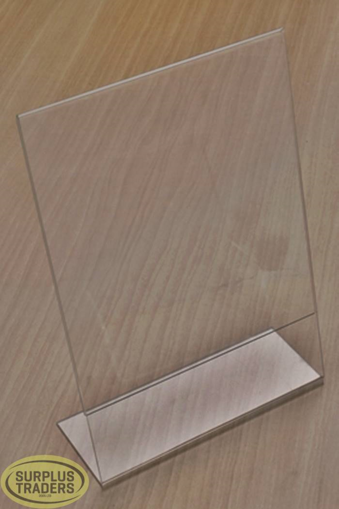 New A4 Sign Holder L Shape