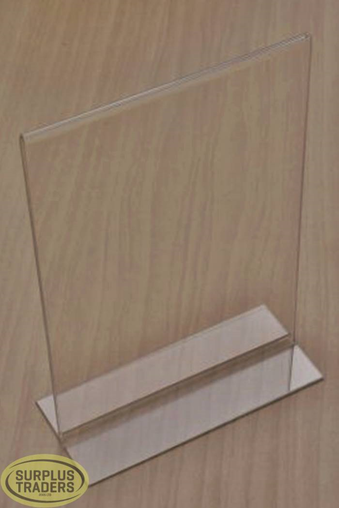 New A5 Sign Holder T Shape