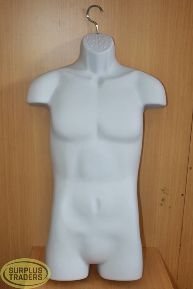 New White Matt Male Body Form