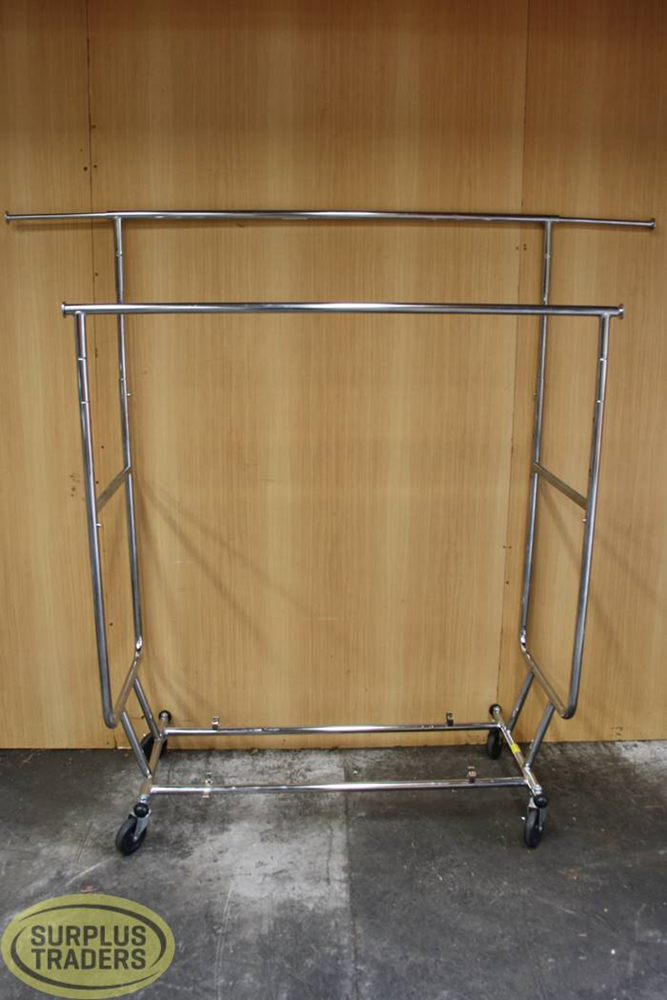 Double Rail Rack on Castors