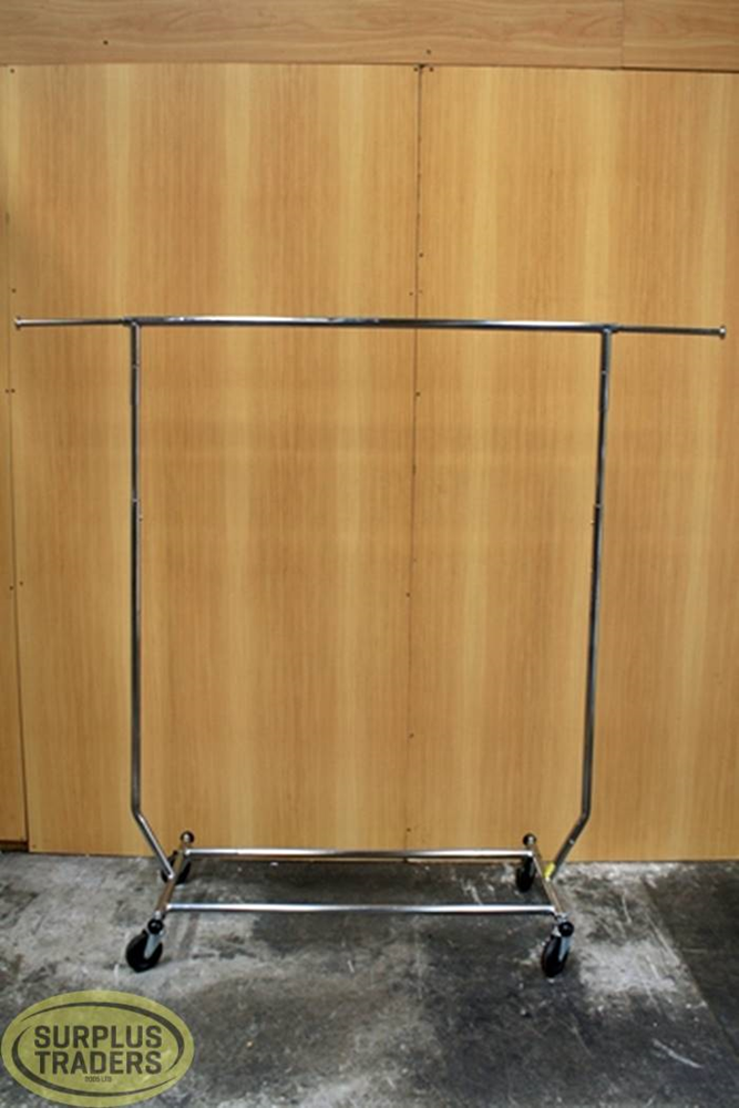 New Chrome Single Rail Rack