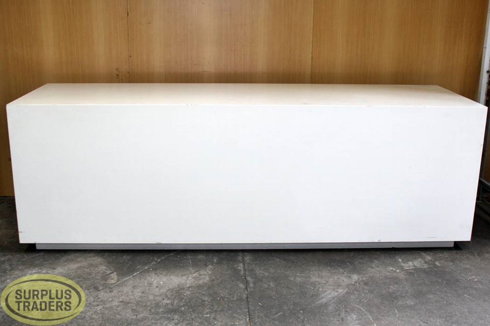 Counter C Shape White