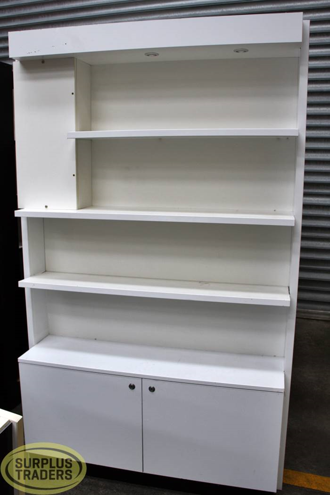 Shelving Display Unit White