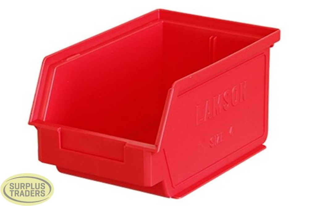 New Lamson Bin Size 4 Red