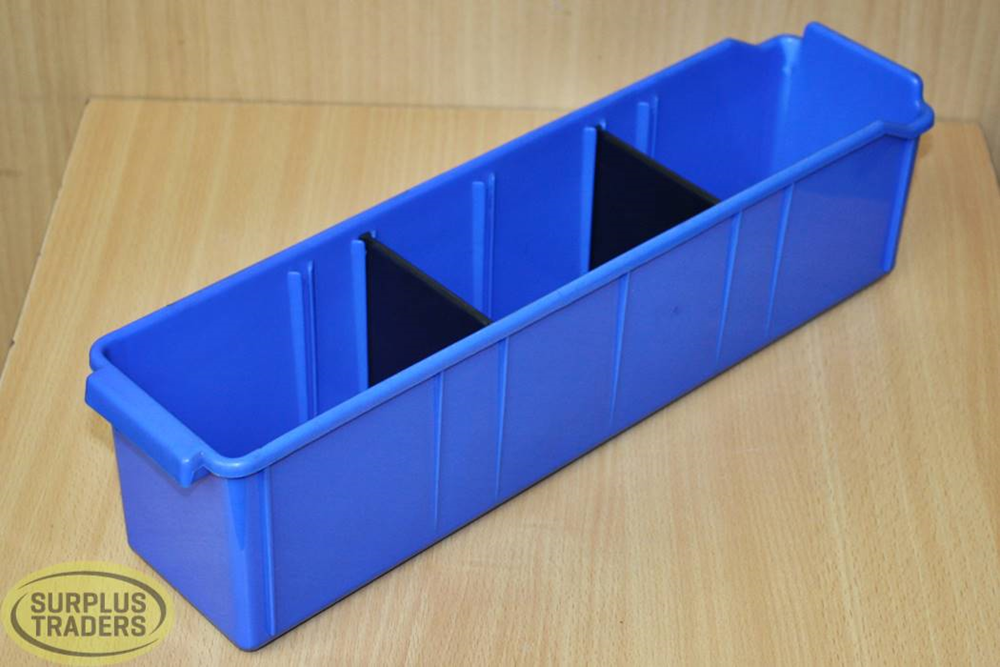 Parts Bin 100x415mm Blue