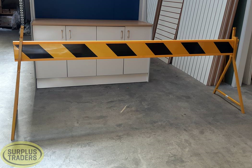 Safety Barrier Yellow Black