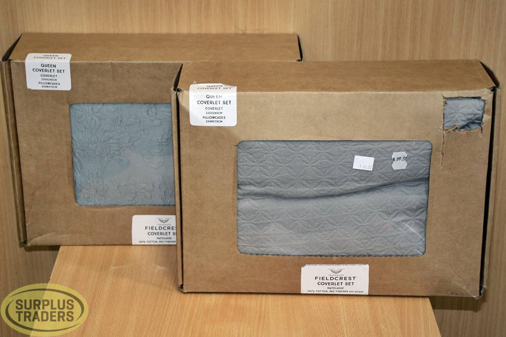 Coverlet Set Queen Assorted