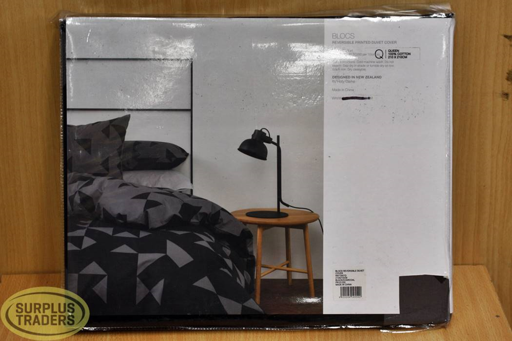 Duvet Cover Queen Blocs