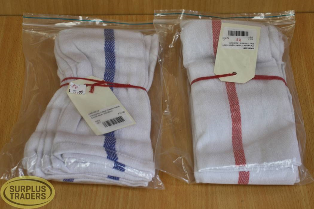 Cotton Napkins Set of 4 Asst