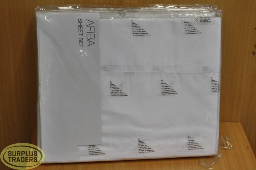 Sheet Set King Afiba White