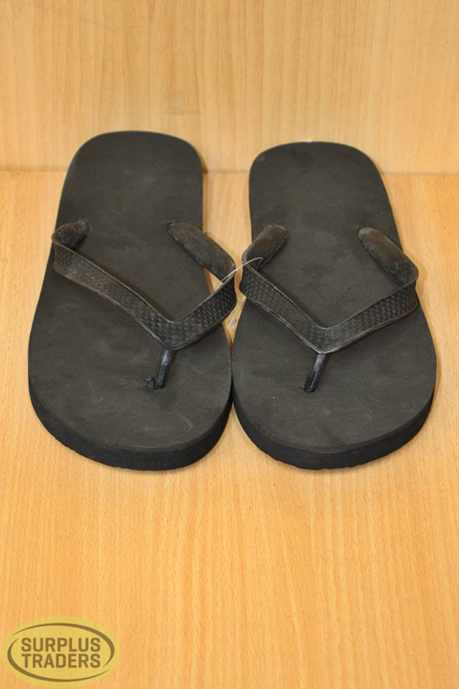 Jandals Blck Size 11