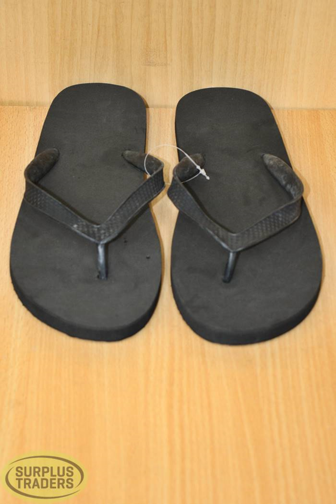 Jandals Black Size 12