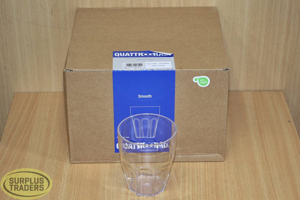 Plastic Glasses Box of 6