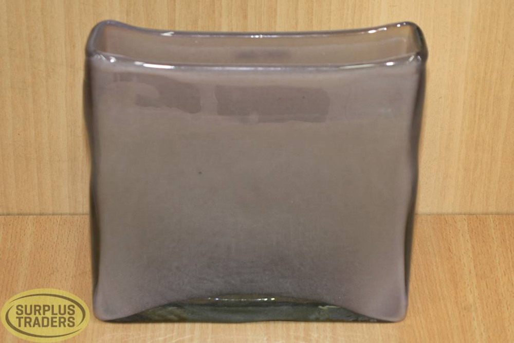 Medium Glass Vase Purple