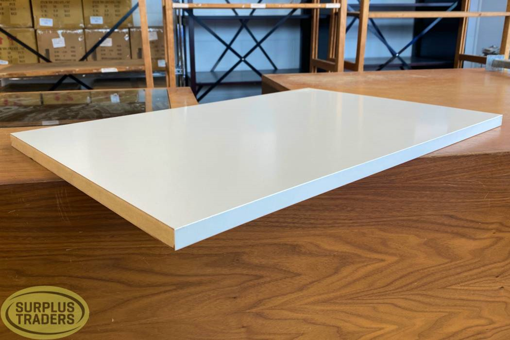 White Melamine Shelf L640mm