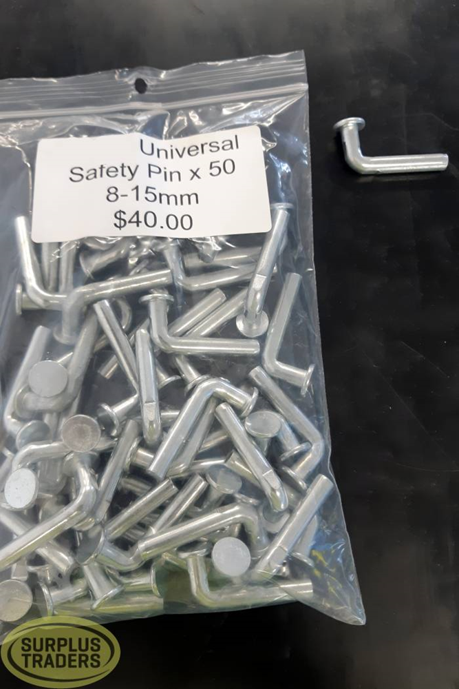 Universal Safety Pin Bag of 50