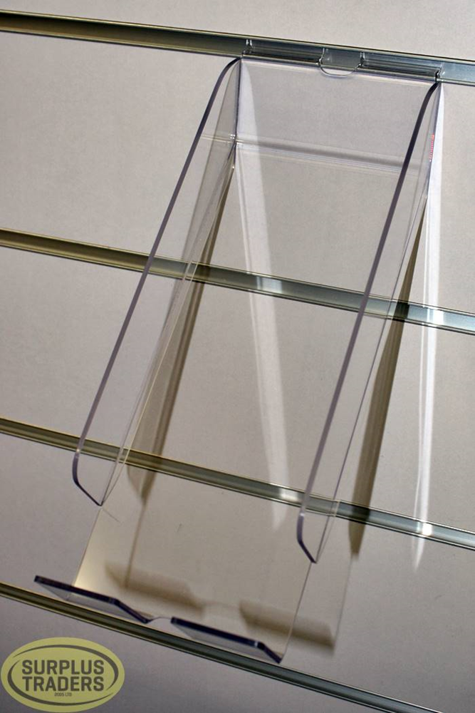 Slatwall Acrylic Sloping Tray