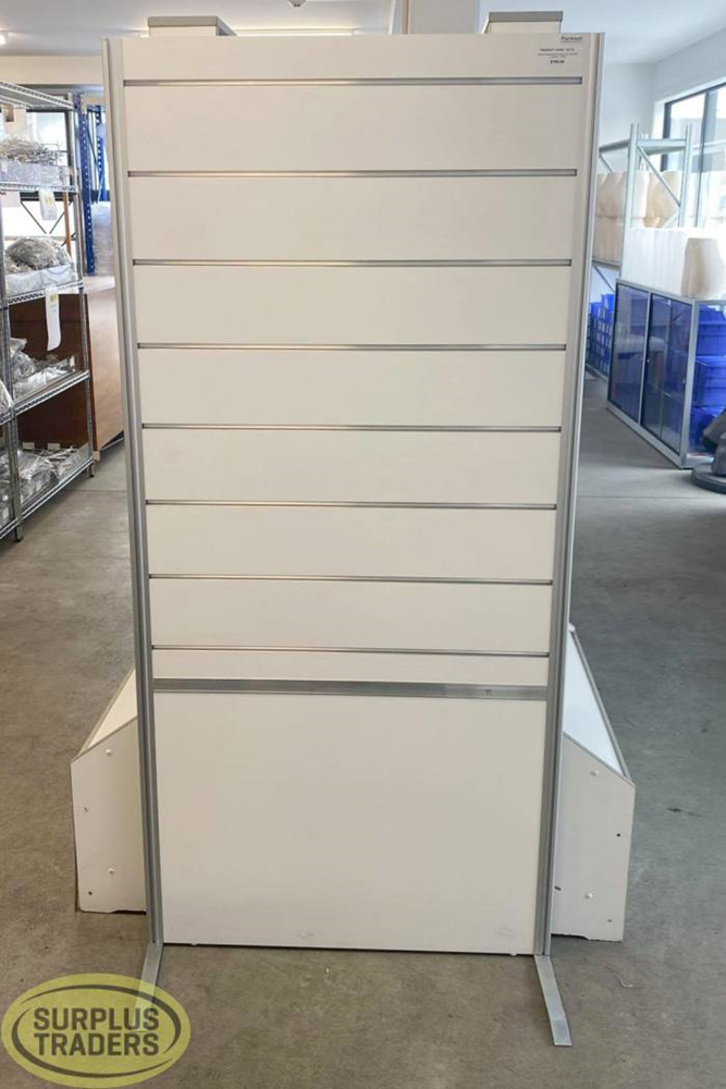 Double Sided Slatwall Display