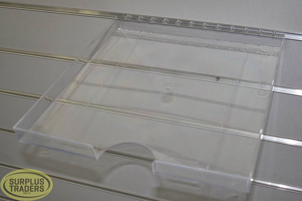 Slatwall Shelf Acrylic 315x330