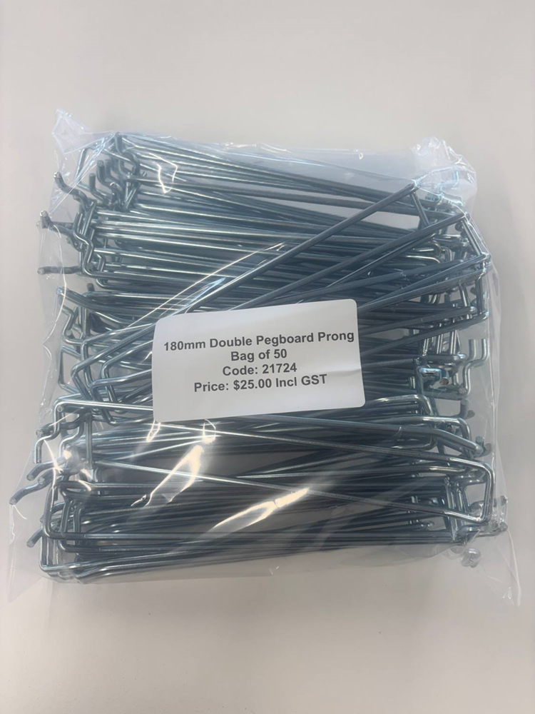 180mm Double Pegboard Prong B