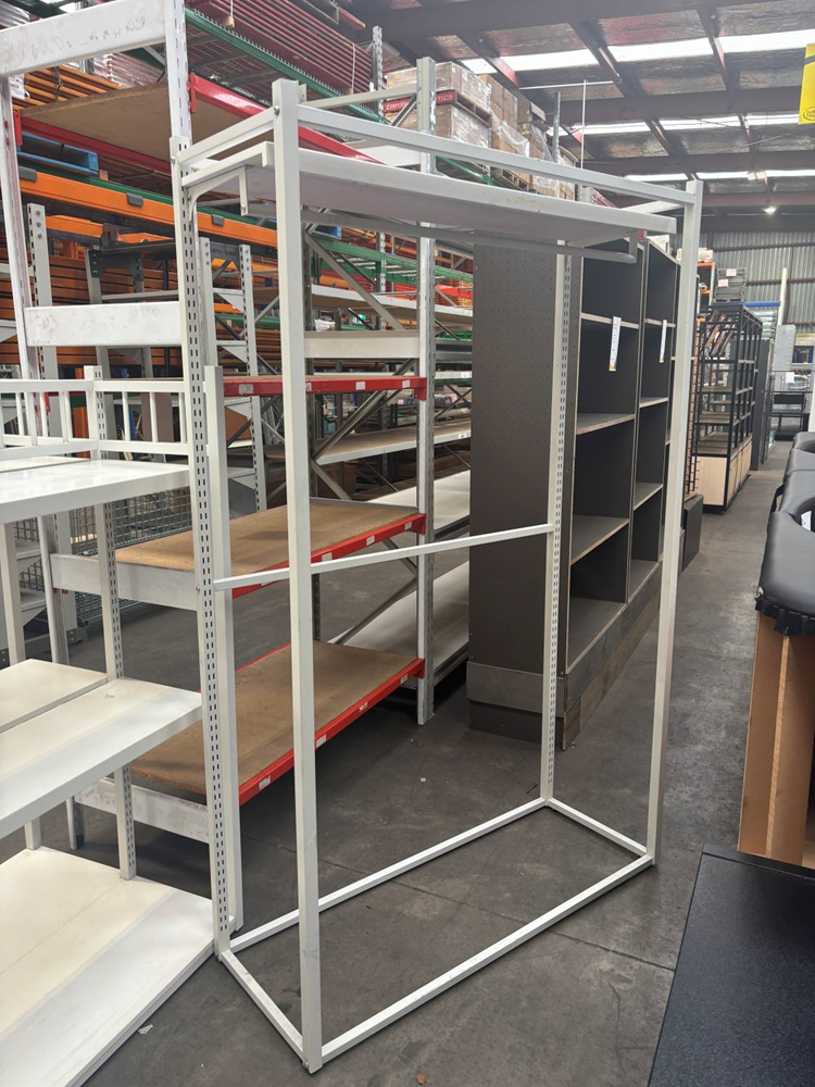 White Shelving Unit - Used