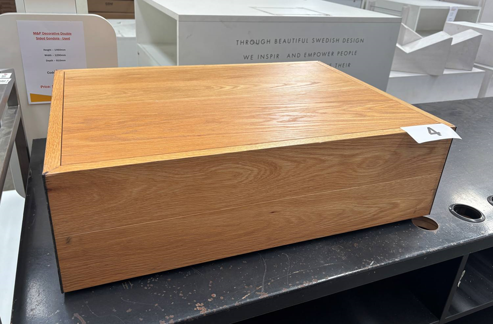  Wooden Display Plinth - Used