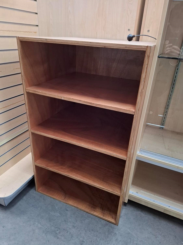 Wooden Bookshelf - 1050H x 61
