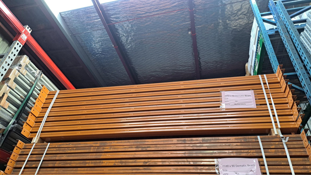 50 x Dematic Box Beams - Used