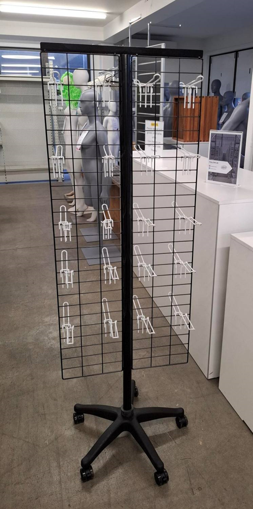 Metal Display Stand on Castor