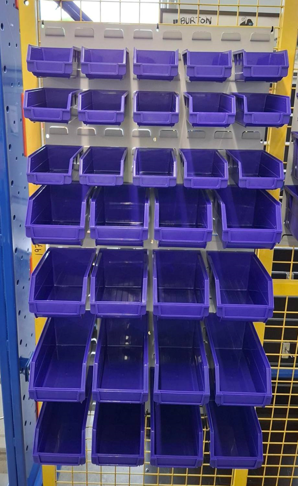 Lamson Panel with Parts Bins