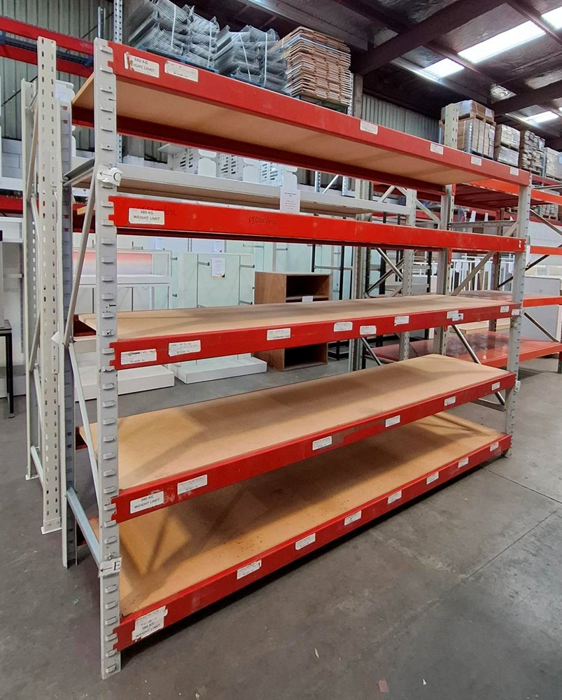 Acrow 80 Shelving 1800Hx2500W