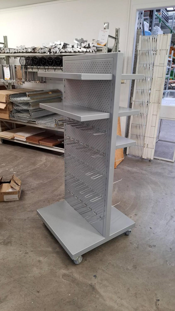 Double Sided Retail Display