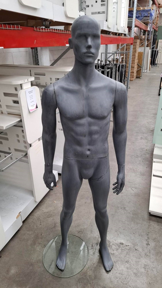 Male Mannequin with Stand - U
